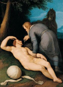 Cornelis Van Haarlem : The Good Samaritan